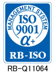ISO 9001 α+ RB-ISO RB-Q11064