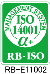 ISO 14001 α+ RB-ISO RB-E11002