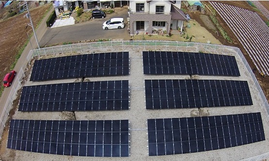 自社直営第4発電所　（50kw）太陽光発電設備